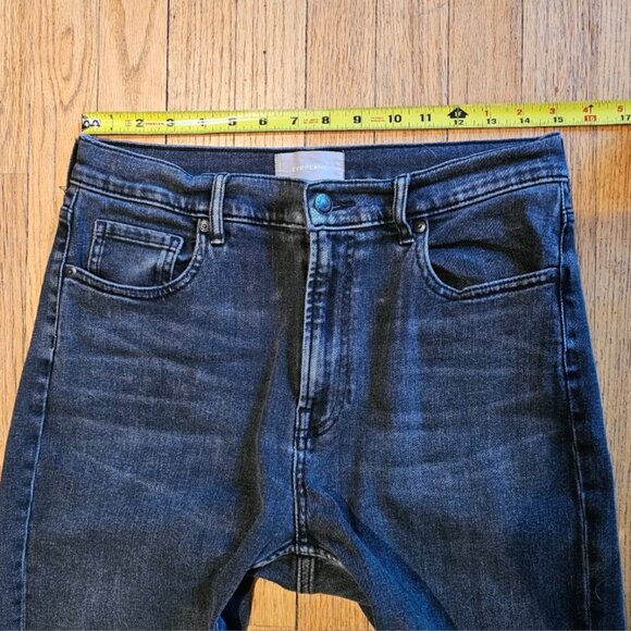 Everlane Black High Rise Stretch Skinny Denim Jeans - Picture 4 of 5